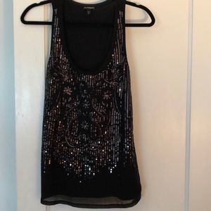 Express Sequin Tank